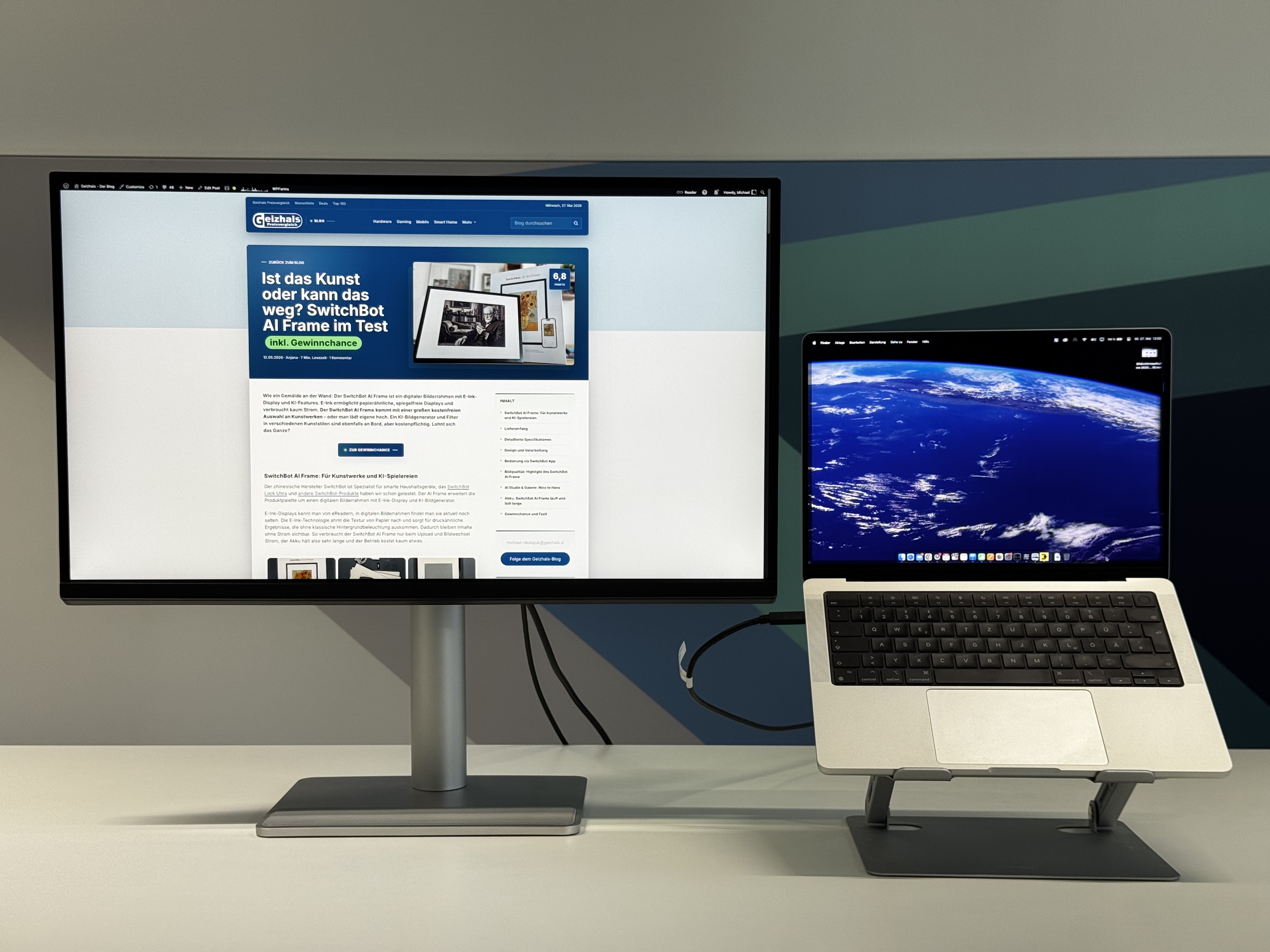 Der bezahlbare Mac-Monitor? – BenQ MA270UP im Test inkl. Gewinnchance